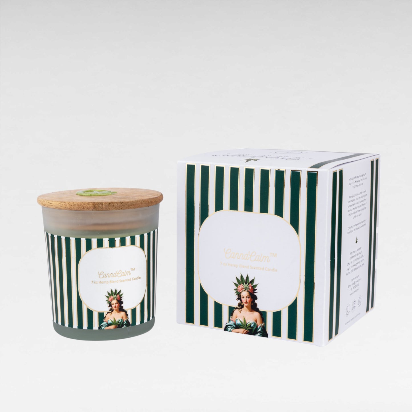 CannaCalm Hemp Grand Candle