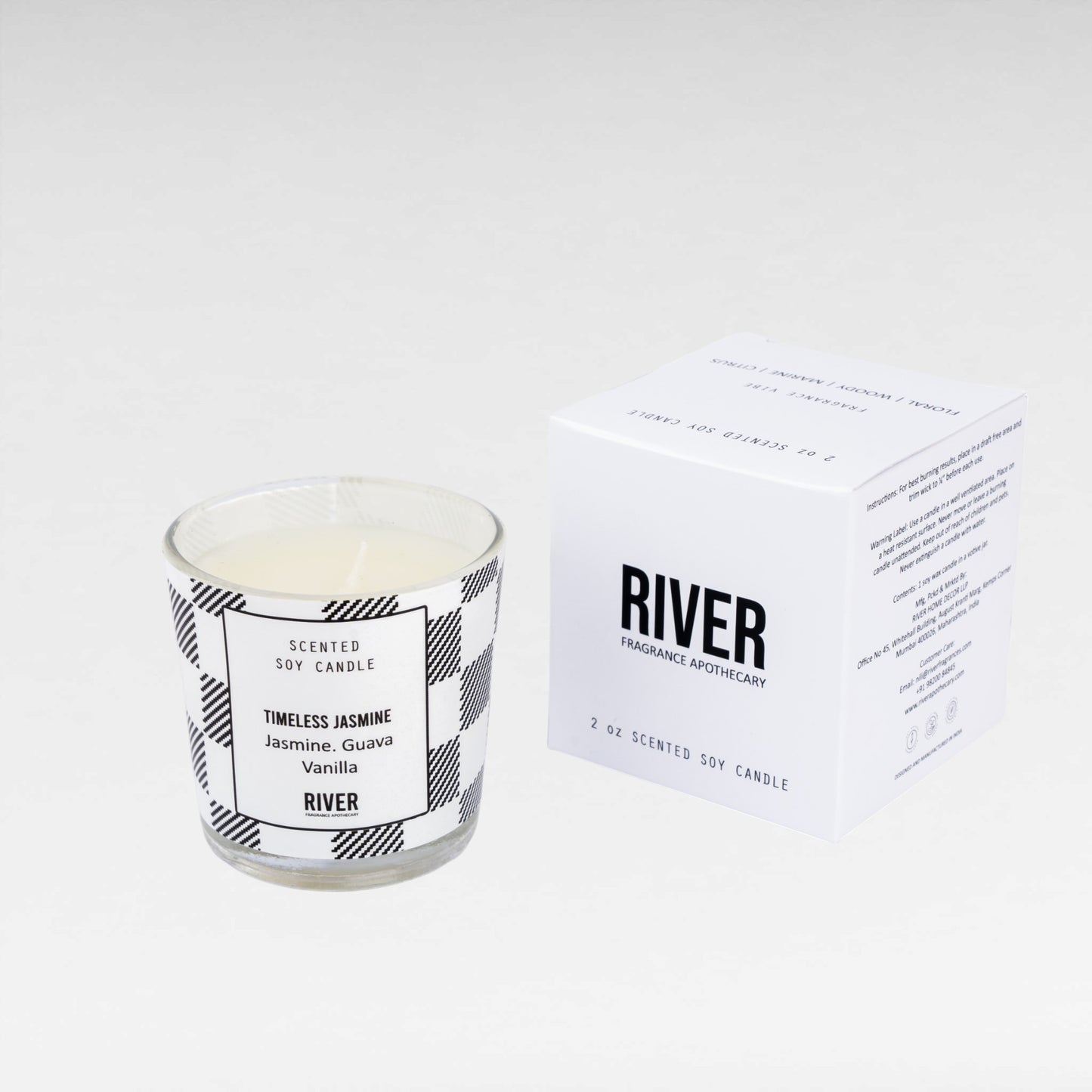 Timeless Jasmine Mini Scented Candle
