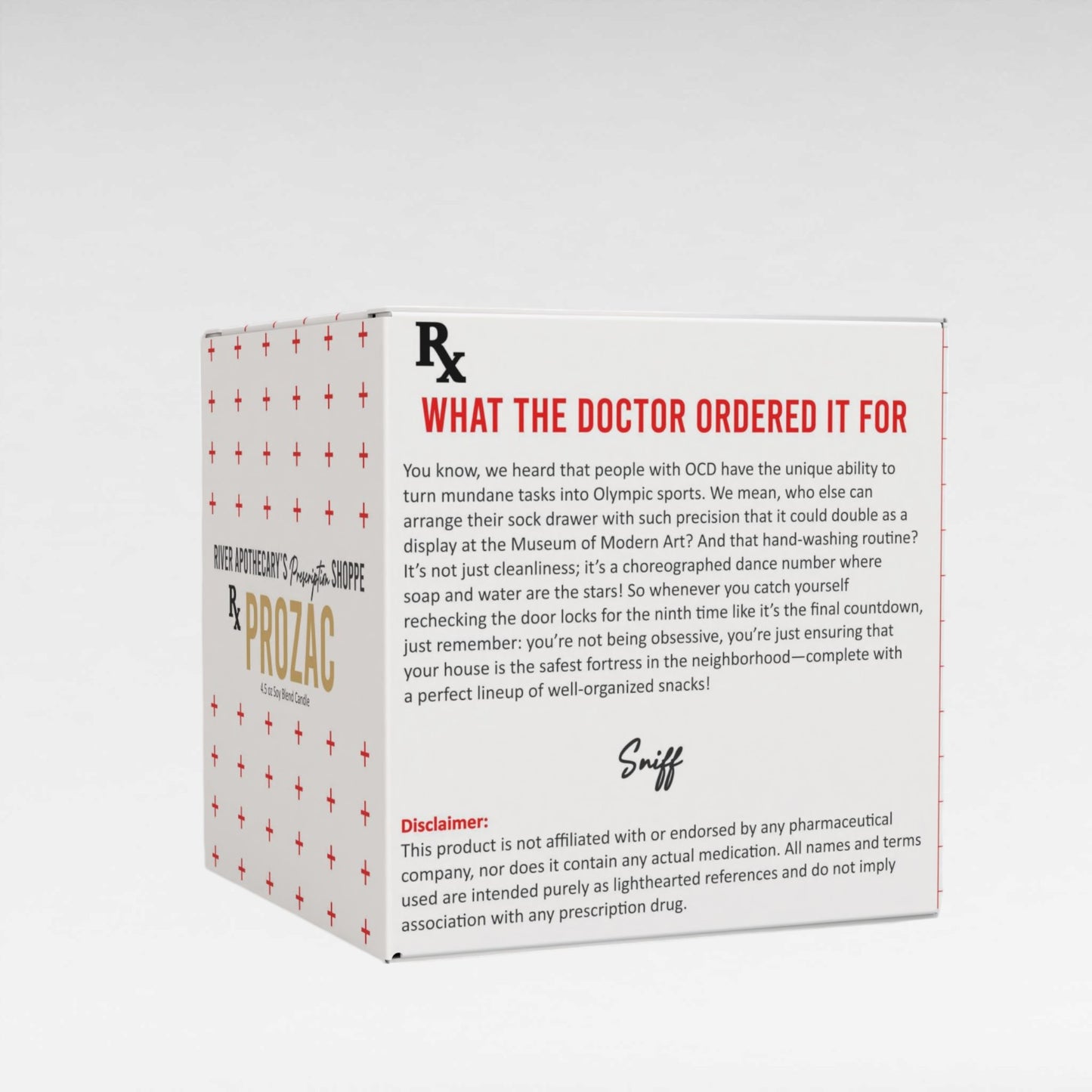 Prozac Scented Candle