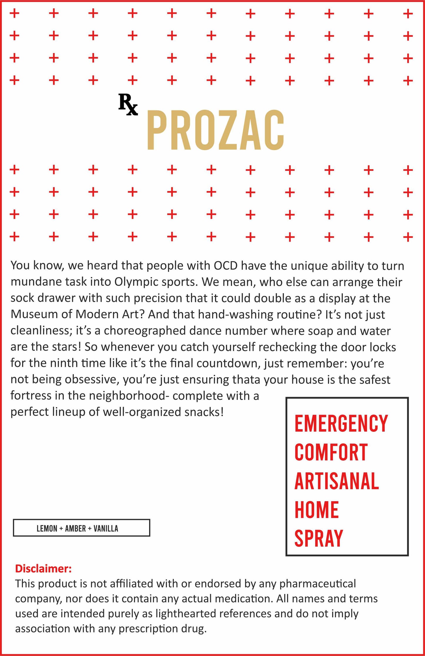 Prozac Home Spray
