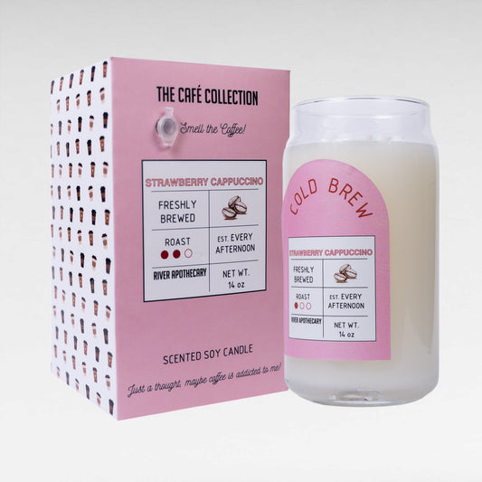 Strawberry Cappuccino Scented Candle