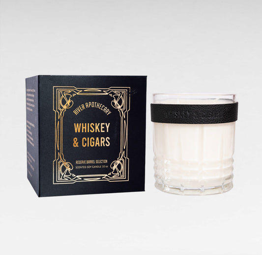 Whiskey & Cigars Scented Candle