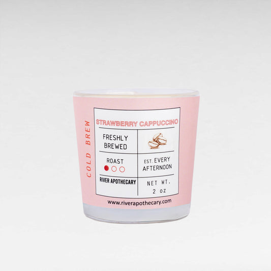 Strawberry Cappuccino Mini Scented Candle