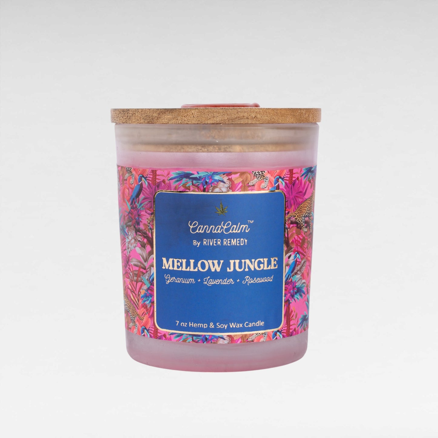 CannaCalm Hemp Mellow Jungle Scented Candle