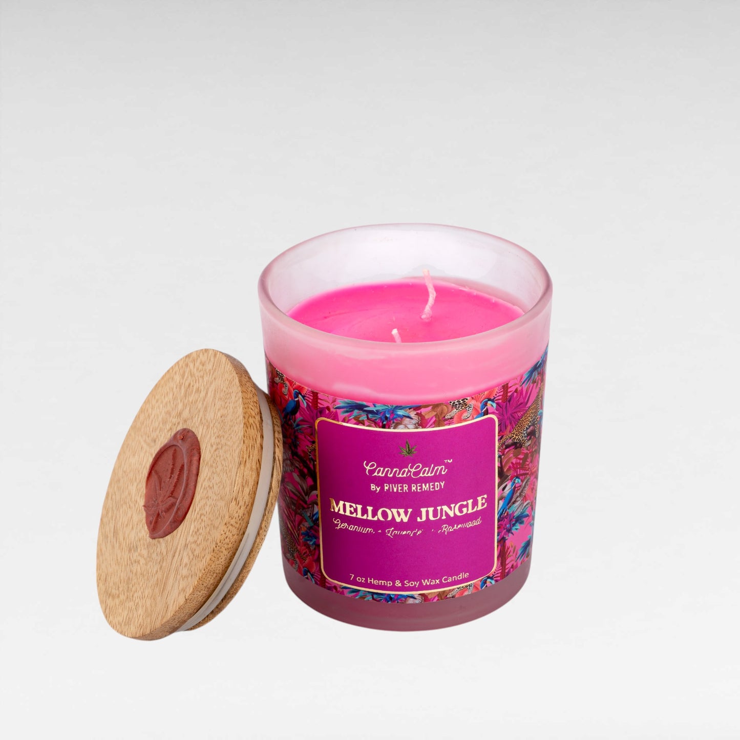 CannaCalm Hemp Mellow Jungle Scented Candle
