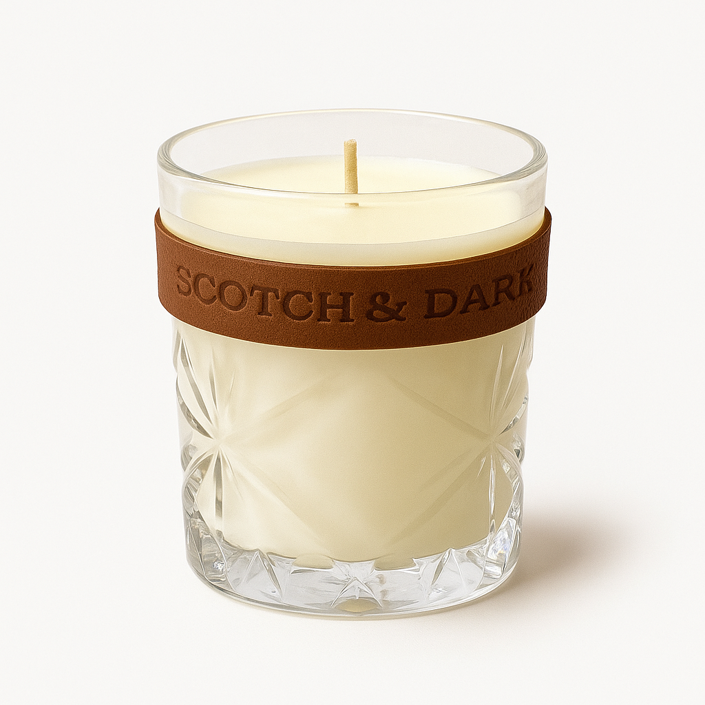Scotch & Dark Chocolate Scented Candle Limited Edition
