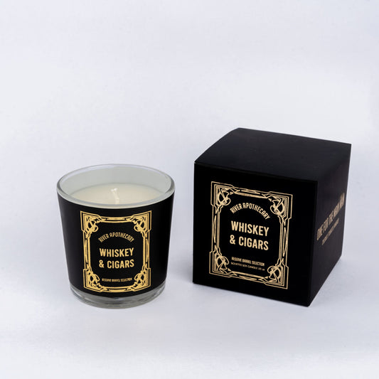 Whiskey & Cigars Mini Scented Candle